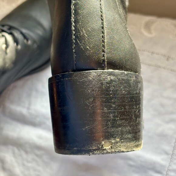 SOLD Madewell Patti boot Sz 8 Black Leather - Picture 7 of 11